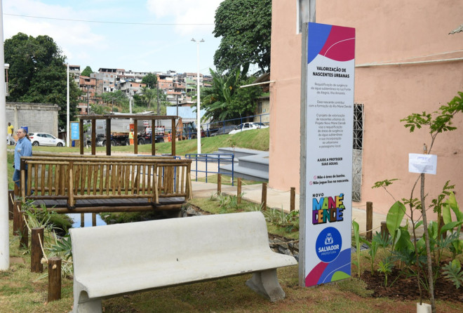 Orlando Palhinha comemora entrega da 4ª etapa do Mané Dendê