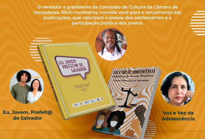 Selo Castro Alves fará lançamento de livros no Centro de Cultura