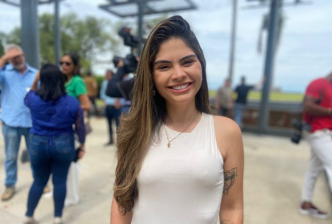 Marcelle Moraes participa da inauguração de parque urbano dedicado à preservação da Mata Atlântica