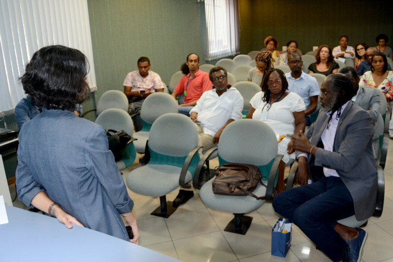 Sílvio Humberto recebe IBGE para apresentação de dados sobre Salvador