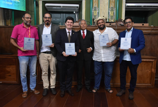 Entrega do Prêmio Jânio Lopo de Jornalismo