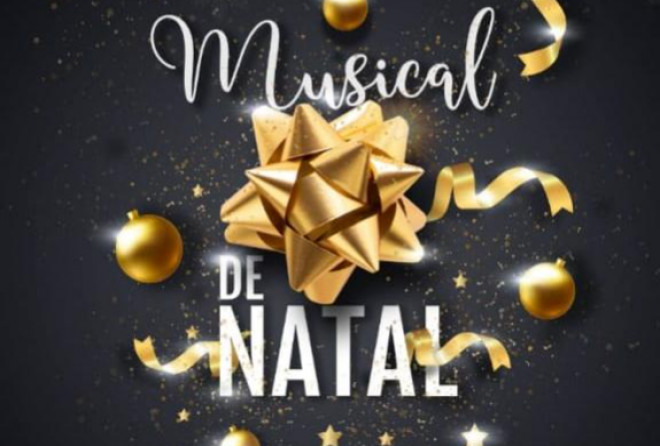 Alunos de creche e escola apresentam musical de Natal no Centro de Cultura
