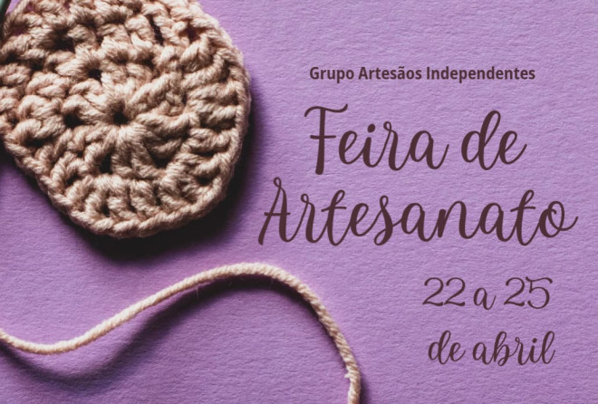 Feira de Artesanato reúne expositores independentes no Centro de Cultura