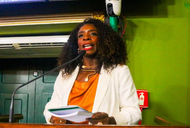 Eliete Paraguassu cobra prevenção de desastres e enfrentamento ao racismo ambiental