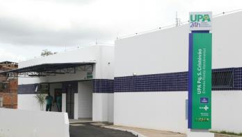 Eliel comemora início de obra da USF de São Cristóvão