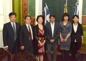 Delegação chinesa de Harbin visita a Câmara de Salvador