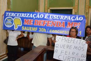 Concursados da saúde cobram  convocação da prefeitura