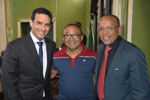 Vereador de Conceição do Almeida visita a Câmara