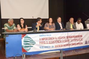 Gestão do Hospital Octávio Mangabeira é criticada em audiência pública