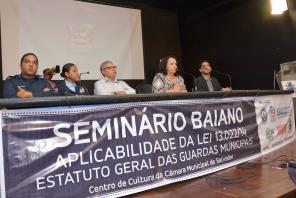 Câmara debate Estatuto dos Guardas Municipais em seminário