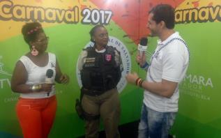 Comandante da Ronda Maria da Penha parabeniza CMS por campanha