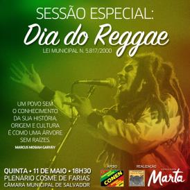 Sessão especial homenageia Dia do Reggae