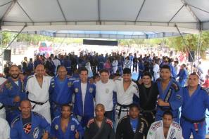 Felipe Lucas incentiva evento de Jiu-Jitsu