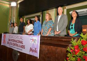 Câmara dá destaque à luta contra a Aids em sessão especial