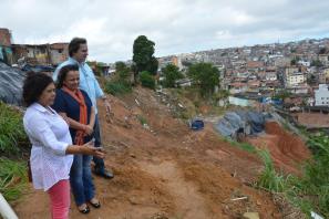 Bancada de oposição  inspeciona Barro Branco 